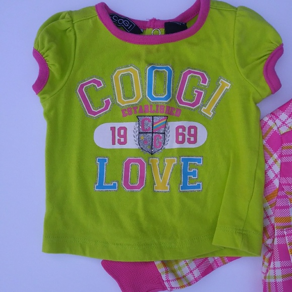 Coogi infant girls 3/6m jacket & shirt set - Picture 2 of 8